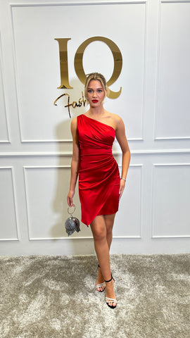 Rochie Simone scurta Red