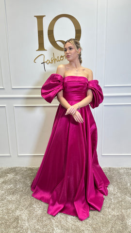 Rochie Sassya Fuchsia