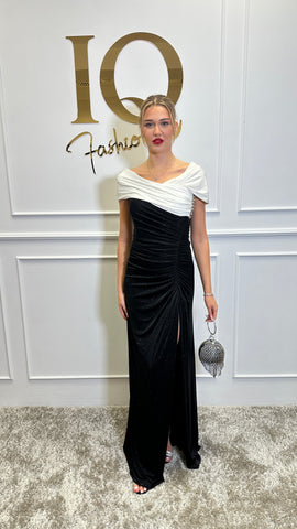 Rochie Nemessis Black-White