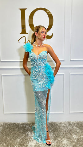 Rochie Jada Turquoise