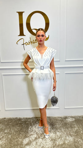 Rochie Adees White