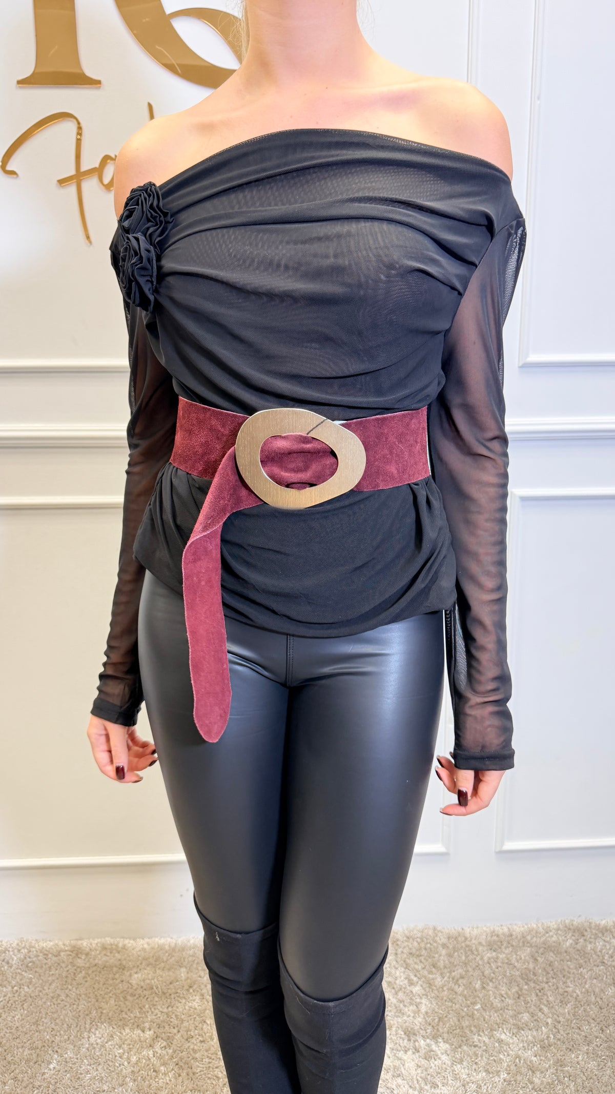 Centura piele Zanida