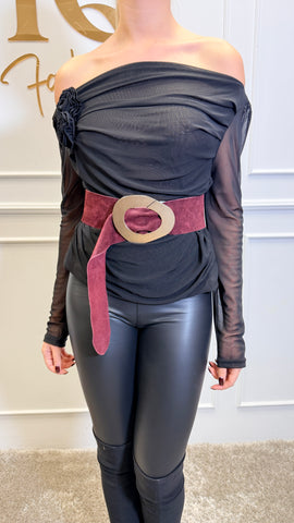 Centura piele Zanida