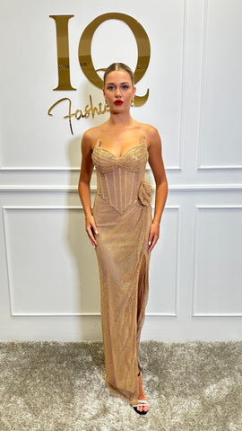 Rochie Divina Gold