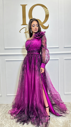 Rochie Fatima Fuchsia