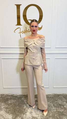 Costum Classy Beige