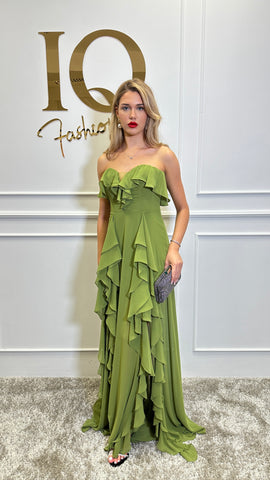 Rochie Traviata Olive