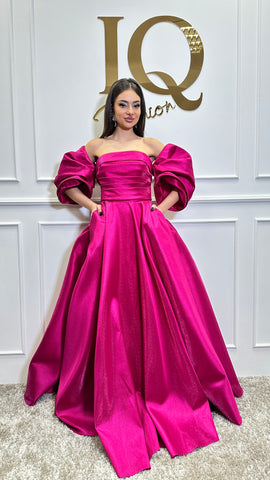 Rochie Sassya Fuchsia