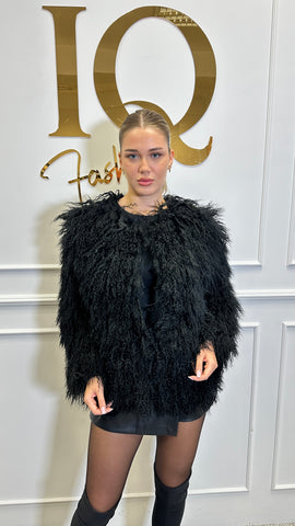 Haina blana lama mongoleza Maliseea Black