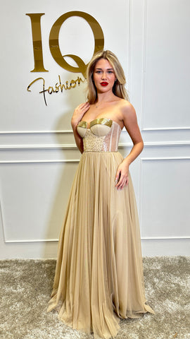 Rochie Francesca Beige