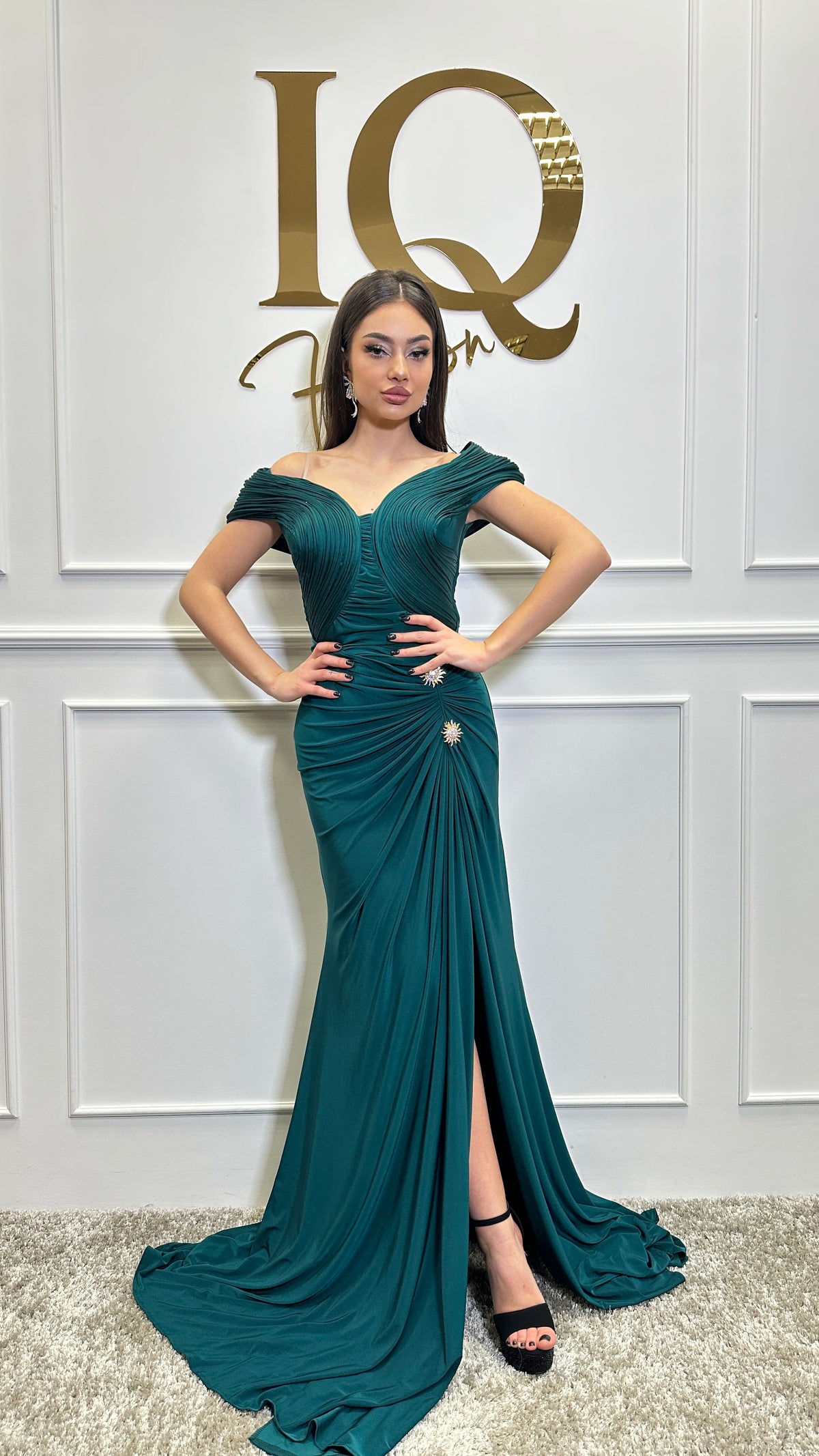 Rochie Duet Green