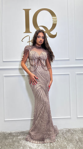 Rochie Aida Beige
