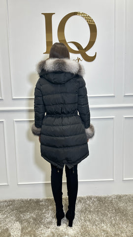Haina parka Anatolia Black-Grey