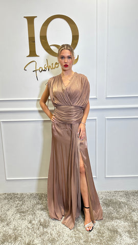 Rochie Balissia Beige