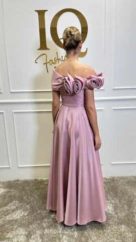 Rochie midi Scarlettina Roze