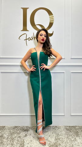 Rochie Vibrant Green