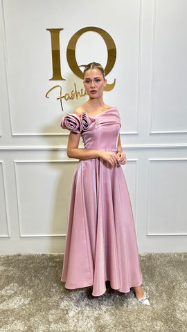 Rochie midi Scarlett Roze