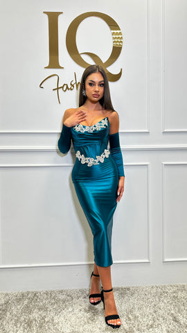 Rochie Charm Green