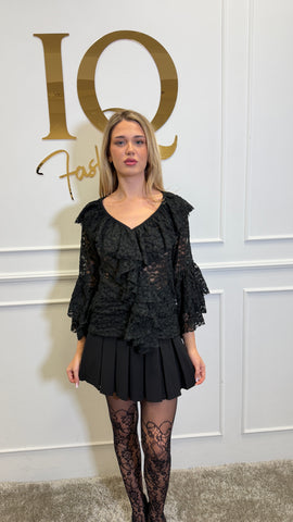 Bluza dantela Rosssya Black