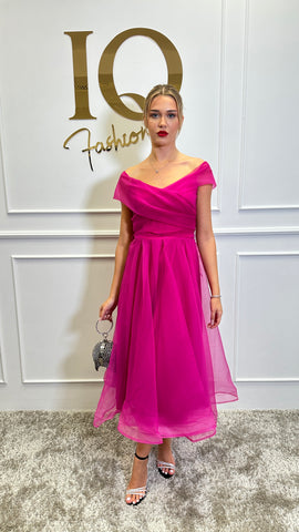 Rochie Dolly Fuchsia