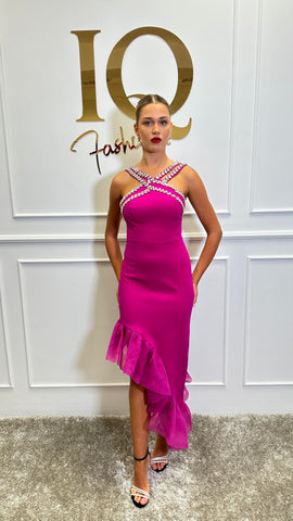 Rochie Imperia Fuchsia