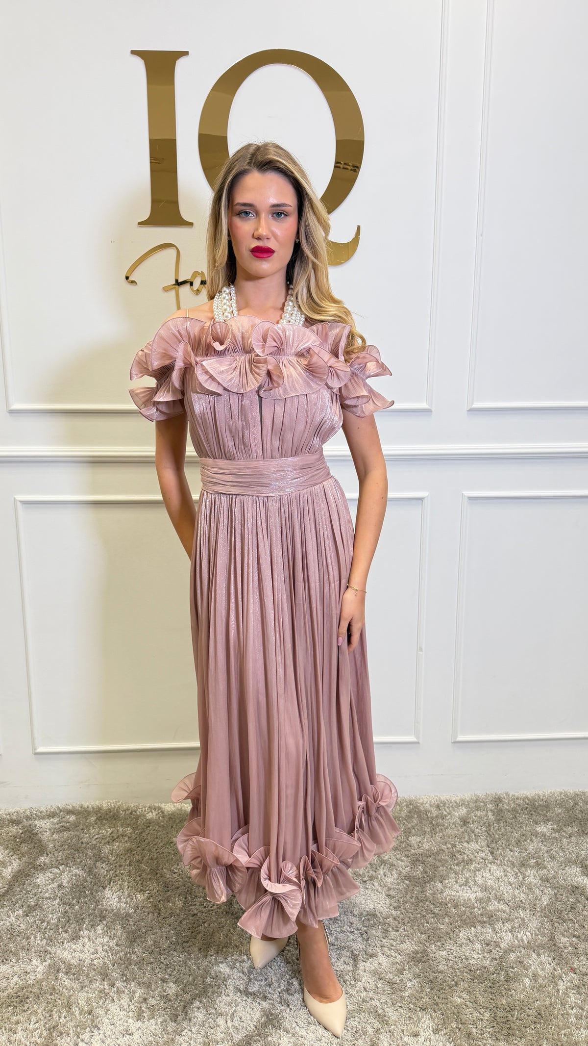 Rochie Kassilia Roze