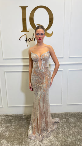 Rochie Doretta Beige