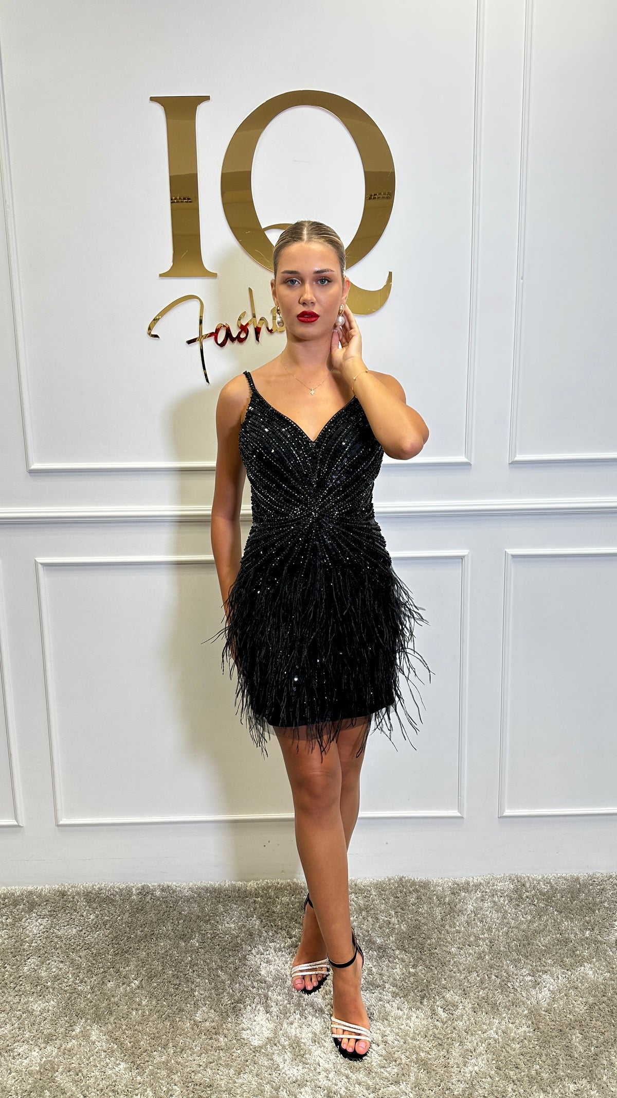 Rochie Assania Scurta Black