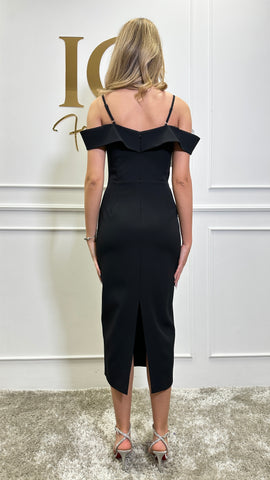 Rochie Azalee Black-White