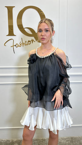 Bluza voal Rossia Black