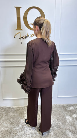 Costum Amelisse Brown