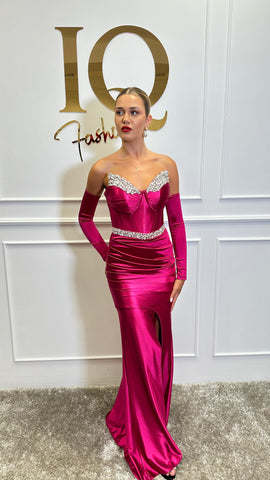 Rochie Helaria Fucsia