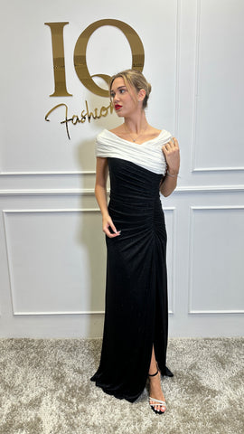 Rochie Nemessis Black-White