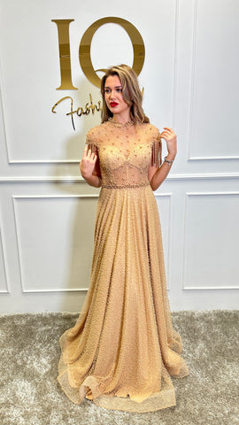 Rochie Royal Beige
