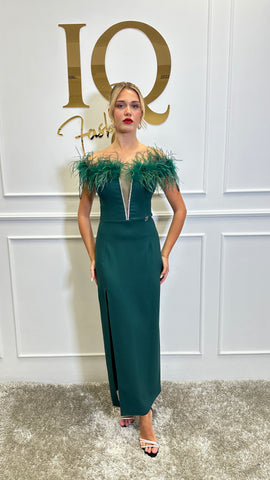 Rochie Vivania Green