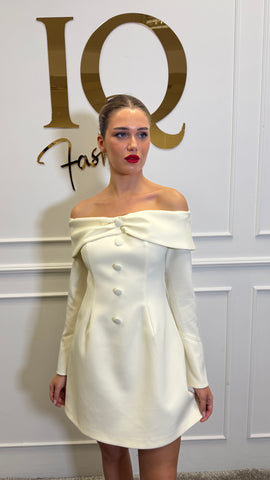 Rochie Raissia  Beige