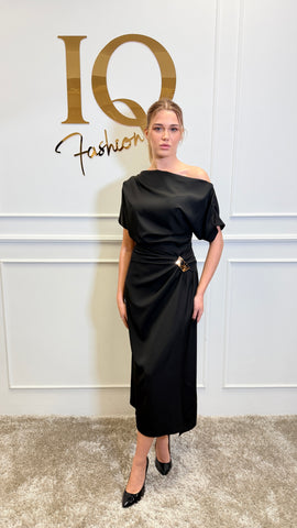 Rochie midi Windia Black