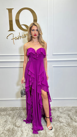 Rochie Traviata Magenta