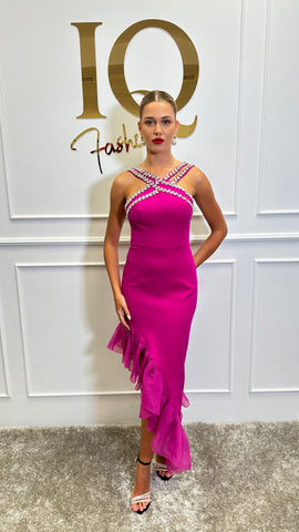 Rochie Imperia Fuchsia