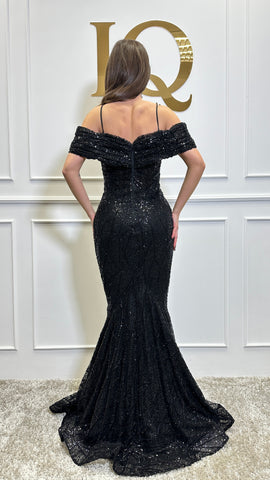 Rochie Ariel paiete Black