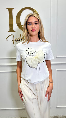 Tricou Eli Beige