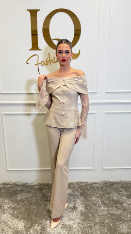 Costum Classy Beige