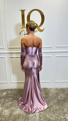 Rochie Alessa  Roze