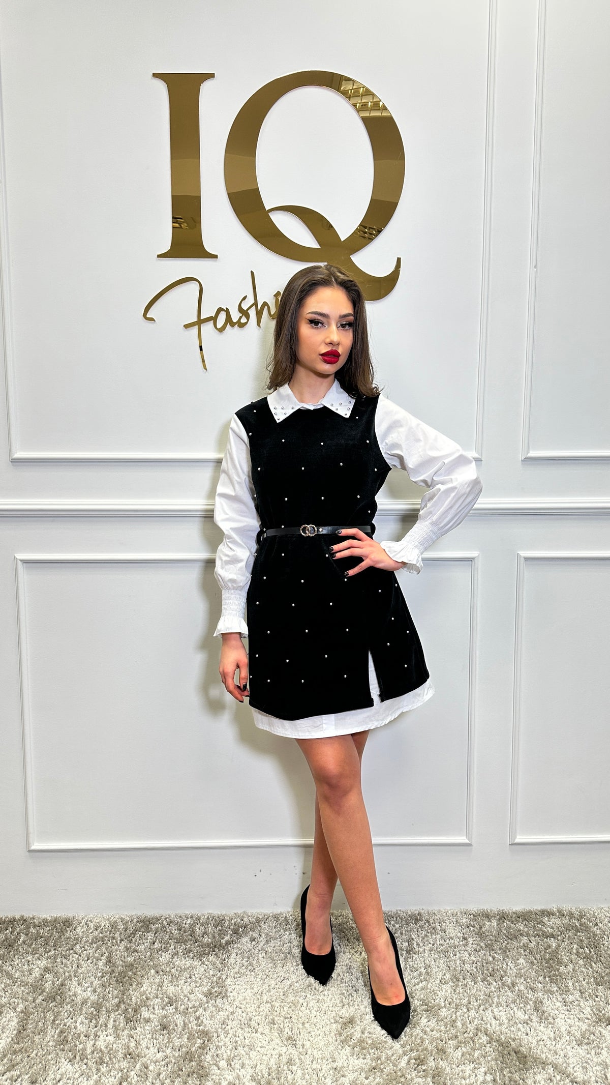 Camasa cu vesta  Arianne Black