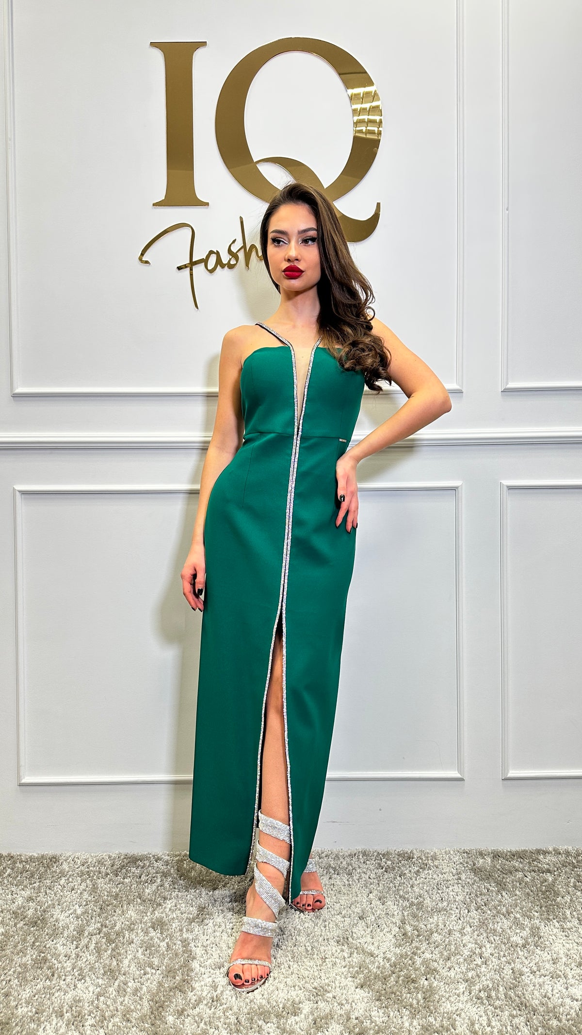 Rochie Vibrant Green