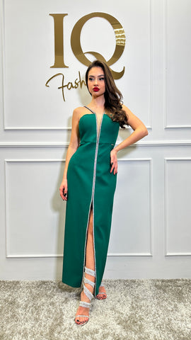 Rochie Vibrant Green