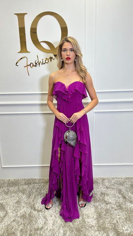 Rochie Traviata Magenta