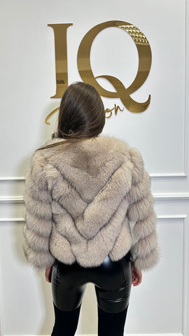 Haina blana Valery  Beige