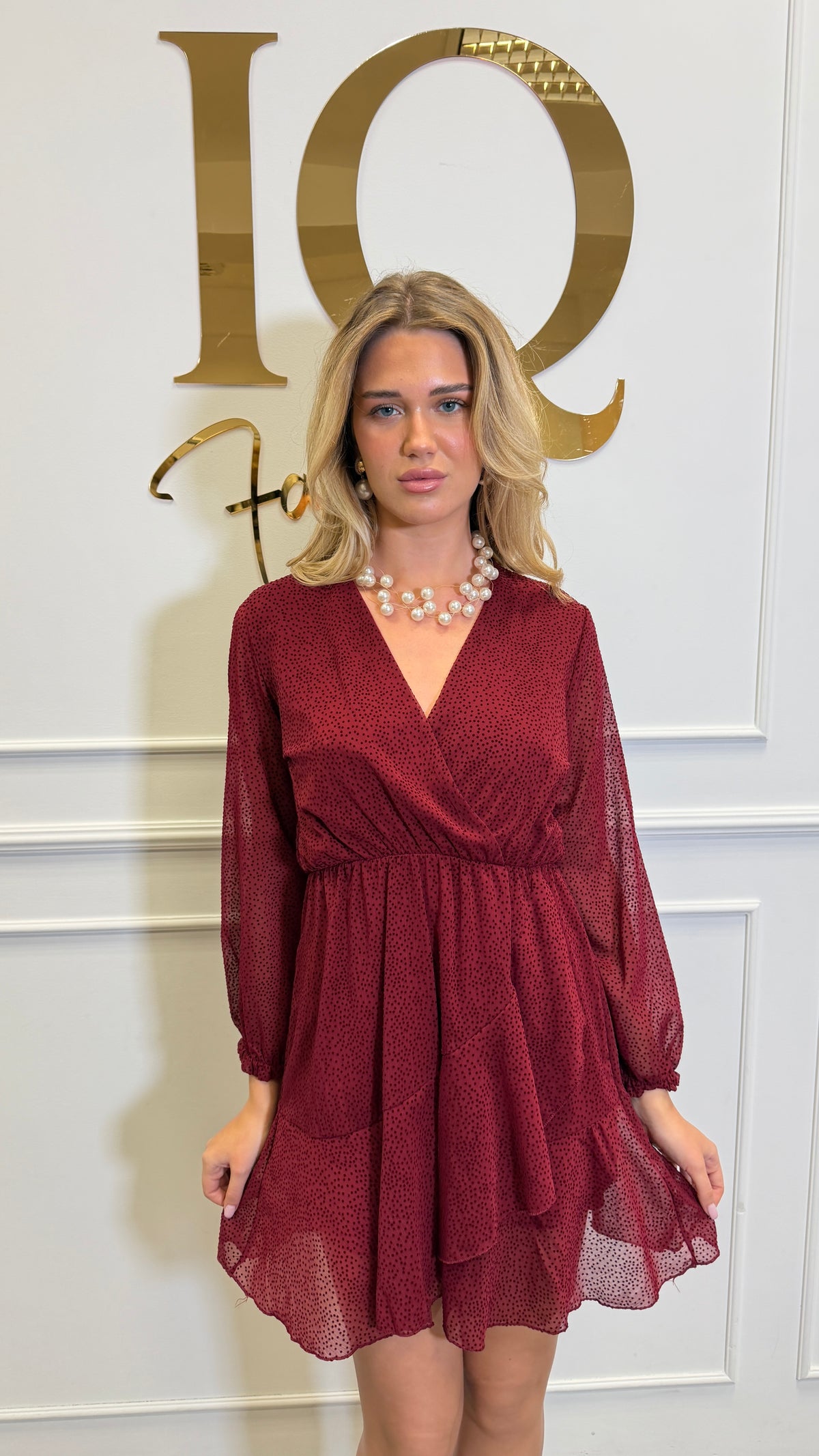 Rochie Marysse Bordo