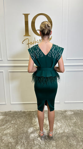 Rochie Adees  Green